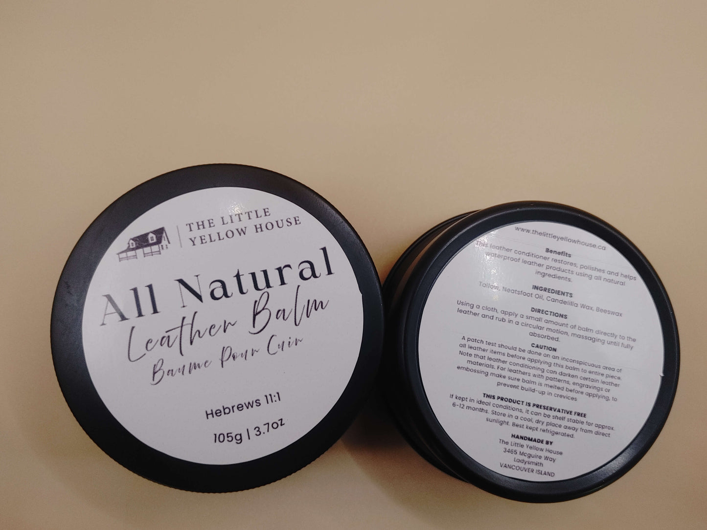 Leather Balm with Bug & Tick Repellent