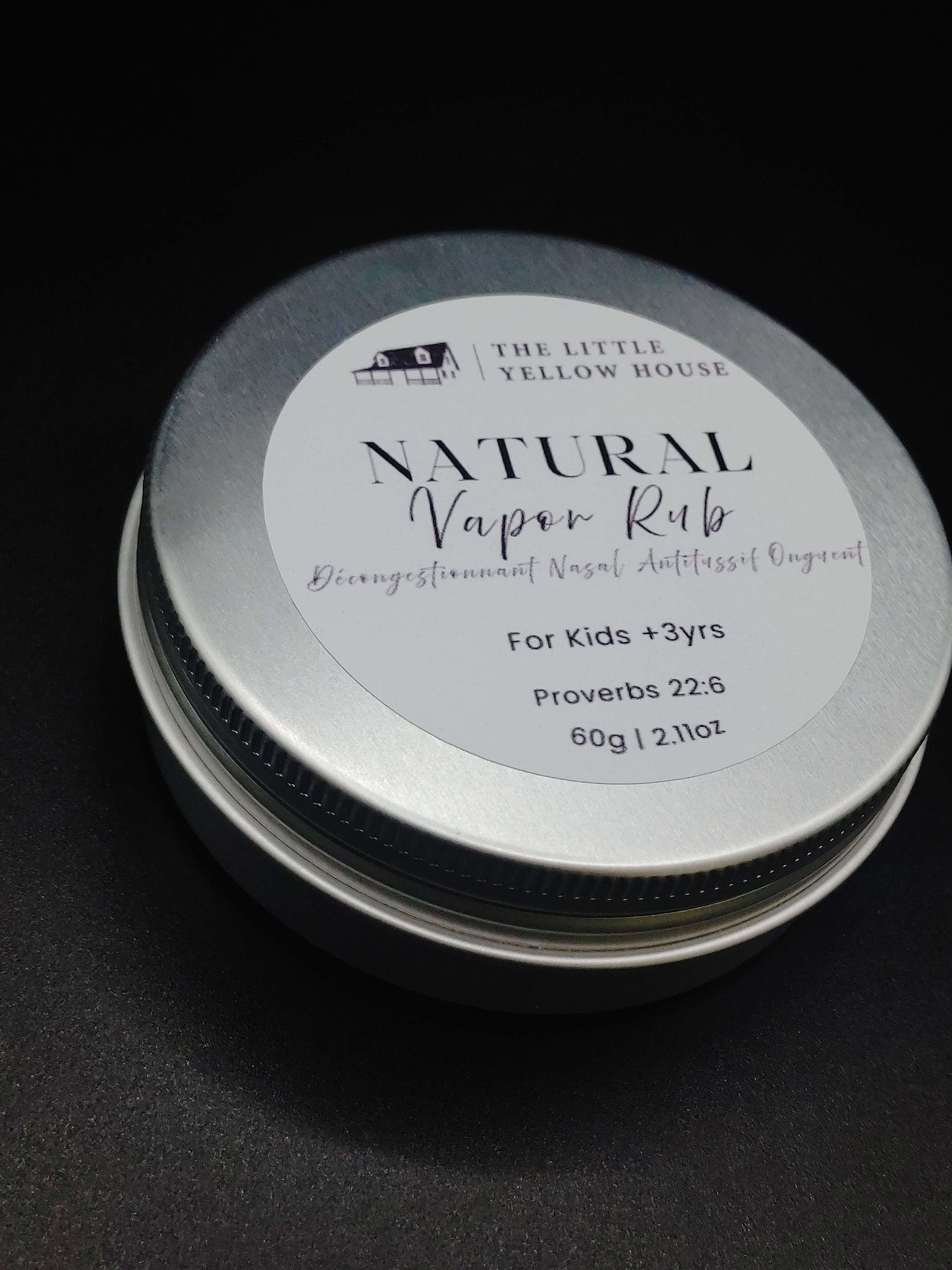 Toddler All Natural Vapor Rub