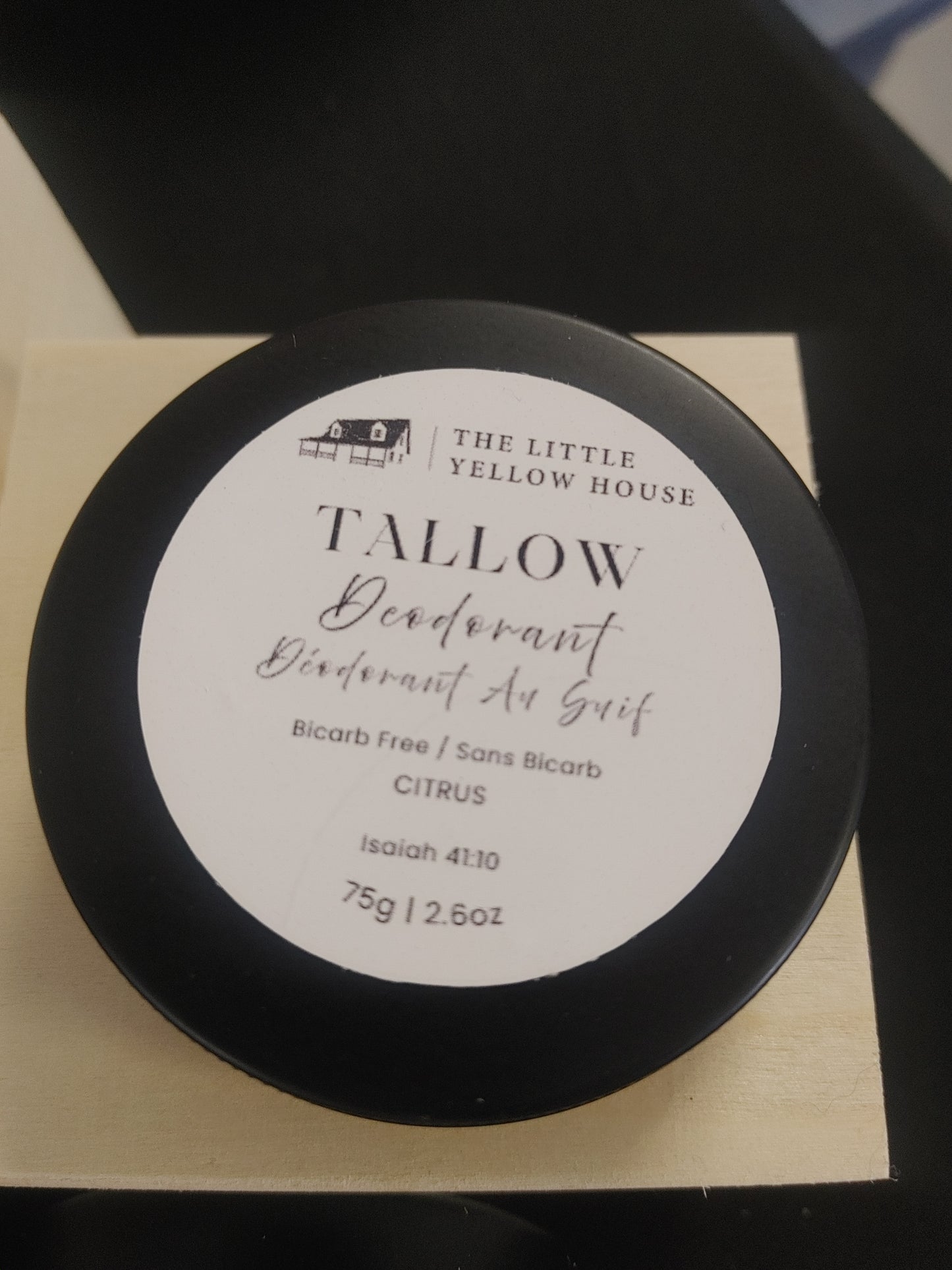 All Natural Deodorant (CITRUS)