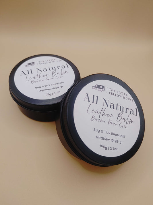 Leather Balm with Bug & Tick Repellent