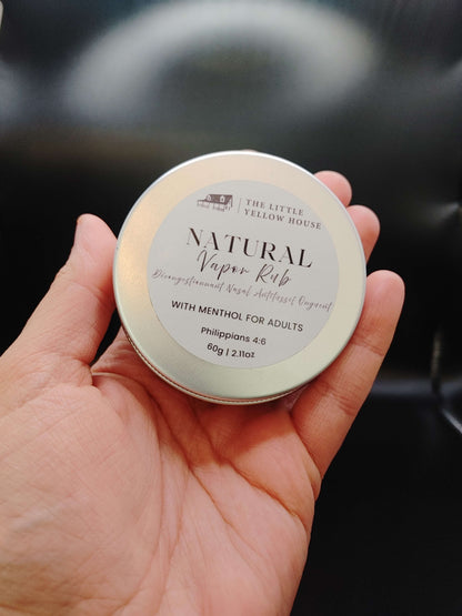 All Natural Adult Vapor Rub
