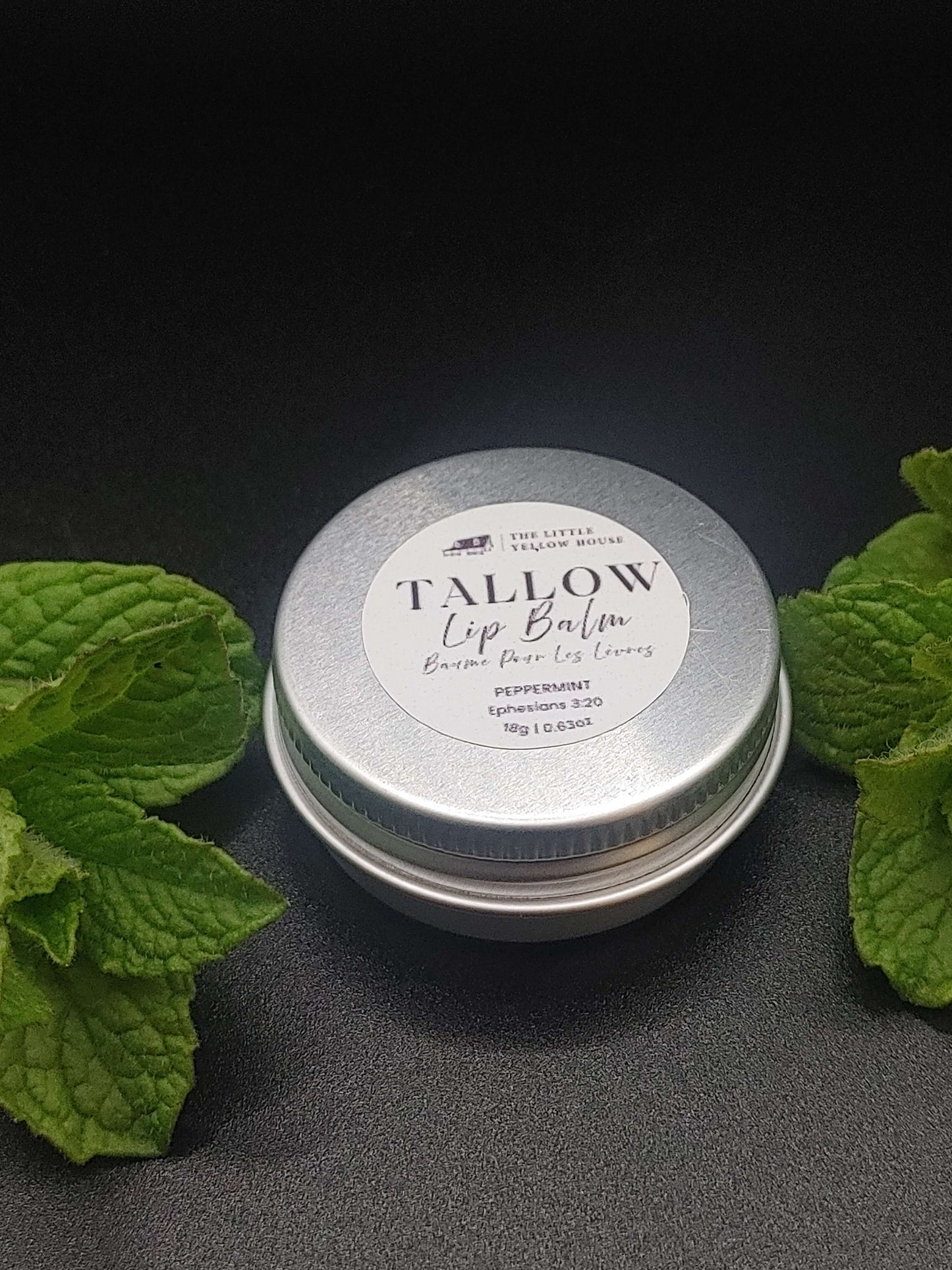 Peppermint Tallow Lip Balm