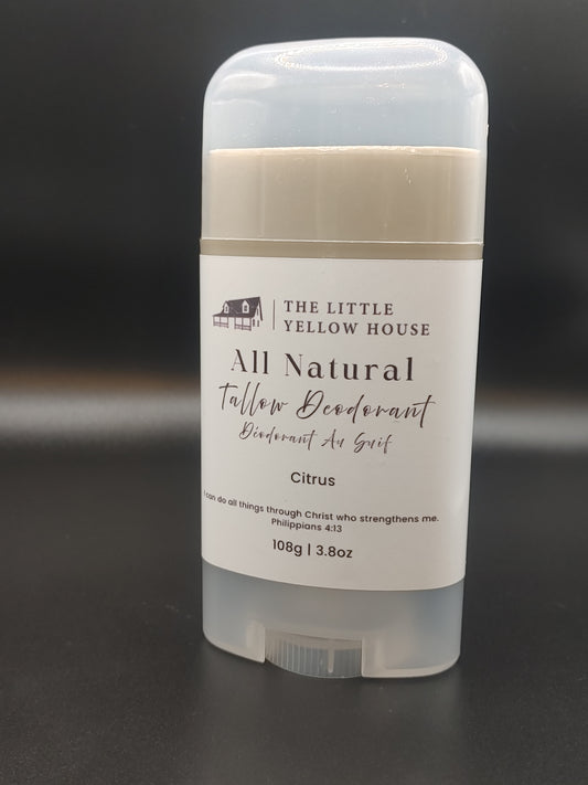 All Natural Deodorant (CITRUS)