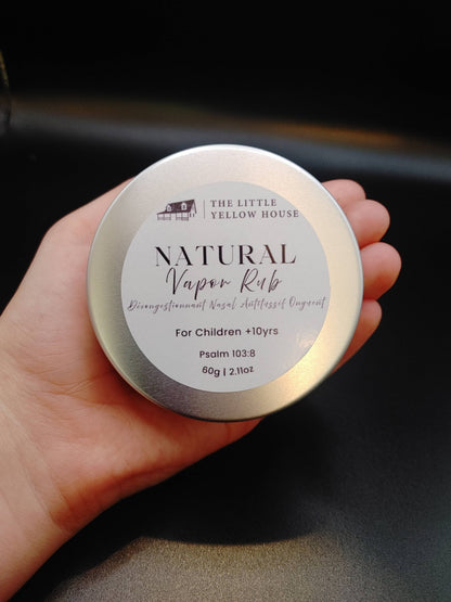 Kids All Natural Vapor Rub