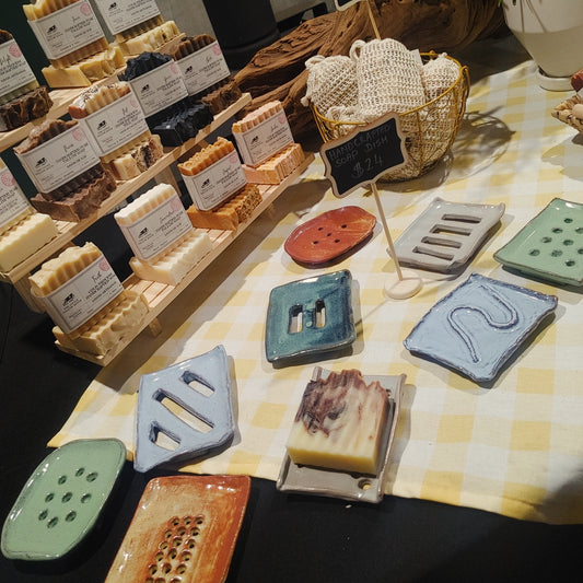 Handcrafted Ceramic Soap Dish